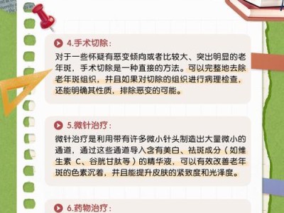 告别老年斑，教你快速祛除的方法（不再被老年斑困扰，拥有年轻透亮肌肤的秘籍）